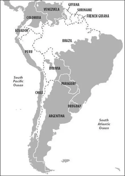 Terrain Barriers in South America The one place where outside involvement has - фото 17