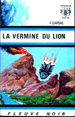 Francis Carsac La vermine du lion обложка книги