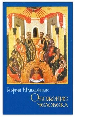 Георгий Мандзаридис Обожение человека обложка книги