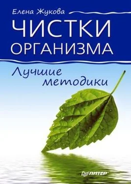 Елена Жукова Чистки организма. Лучшие методики обложка книги