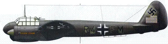 Ju88C4 оберлейтенанта Гюнтера Радуша из состава 4NJG2 Авиабаза ГилцеРийен - фото 6