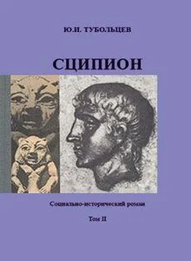 Юрий Тубольцев Сципион. Социально-исторический роман. Том 2 обложка книги