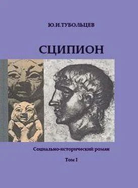 Юрий Тубольцев Сципион. Социально-исторический роман. Том 1 обложка книги