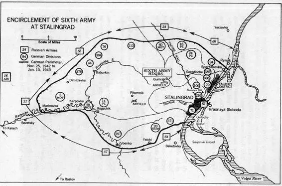 The Germans were already on half rations Caught with most of its supplies on - фото 5