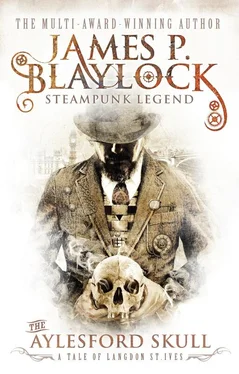 James Blaylock The Aylesford Skull обложка книги