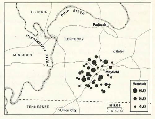 The areas where the most slippage had occurred were called asperities - фото 9