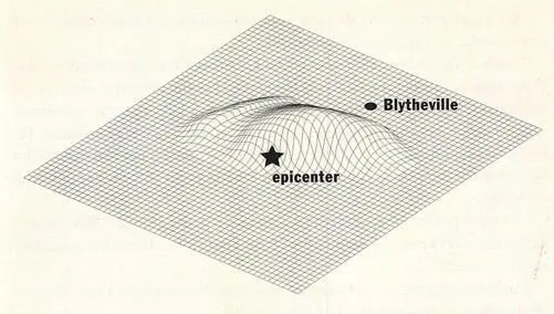 Thompson showed the new fault on a map projected on the wall It appeared to - фото 8