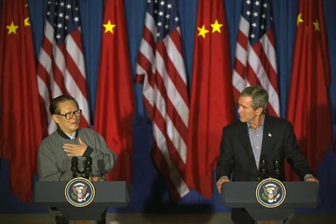 With Jiang Zemin White HouseEric Draper That trust was strengthened by an - фото 411