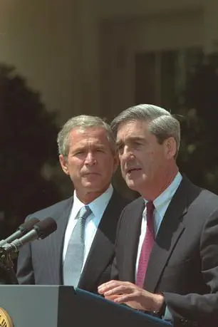 With Bob Mueller White HousePaul Morse With John Ashcroft Associated - фото 138