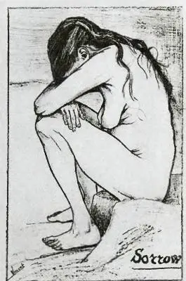 Sorrow Скорбь 1882 г Ткач у раскрытого окна 1884 г Син в белом с - фото 17