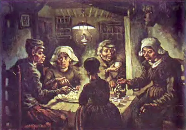 Едоки картофеля 1885 г Натюрморт с Библией 1885 г Портрет Ван Гога - фото 39
