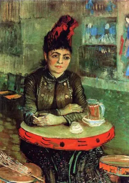 Агостина Сегатори в кафе Тамбурин 1887 г Цветущее персиковое дерево - фото 43