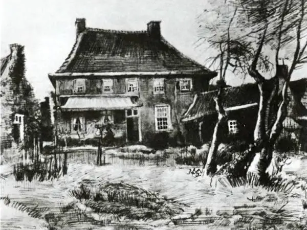 Дом отца художника в Нюэнене 1884 г Тео Ван Гог брат художника - фото 11