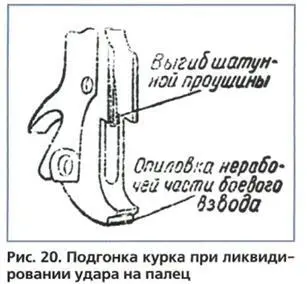 Чаще всего удар на палец может происходить от сильной пружинной части нижнего - фото 14