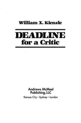 William Kienzle - Deadline for a Critic