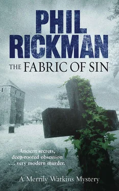 Phil Rickman The Fabric of Sin обложка книги