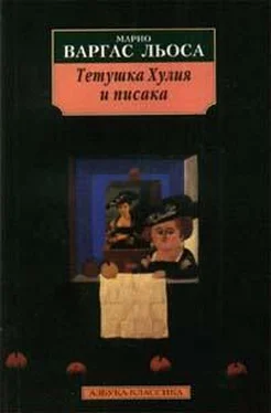 Марио Льоса Тетушка Хулия и писака обложка книги