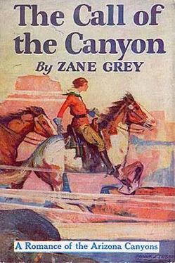 Zane Grey The Call of the Canyon обложка книги