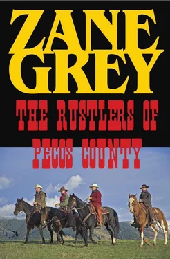 Zane Grey The Rustlers of Pecos County обложка книги