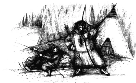 Три волчьих чума Из белой пелены возникла стая серых призраков и бежала вдали - фото 36