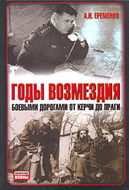 Андрей Еременко Годы возмездия. Боевыми дорогами от Керчи до Праги обложка книги