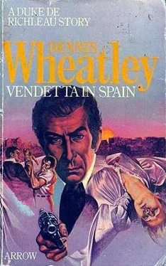 Dennis Wheatley Vendetta in Spain обложка книги