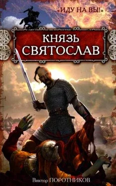 Виктор Поротников Князь Святослав. «Иду на вы!» обложка книги