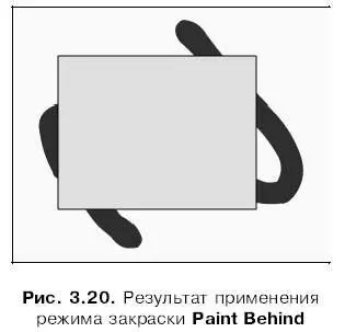 Paint Selection закрашивается только выделенная с помощью инструмента - фото 78