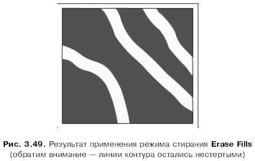 Erase Lines стираются только контуры заливки не стираются рис 350 - фото 115
