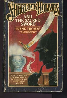 Frank Thomas Sherlock Holmes and the Sacred Sword обложка книги