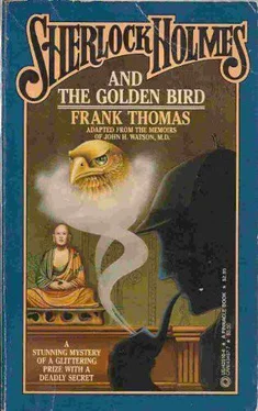 Frank Thomas Sherlock Holmes and the Golden Bird обложка книги