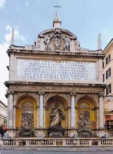 Фонтан Моисея Фонтан Пчел Fontana delle Api расположен на углу пьяцца - фото 69
