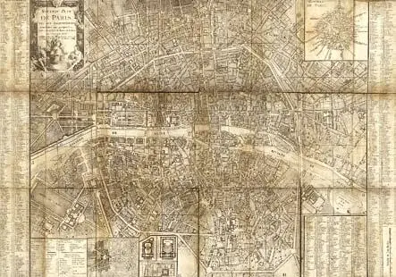 План Парижа 1787 года В апреле 1789 года в Фобур СентАнтуан разгорелся бунт - фото 22