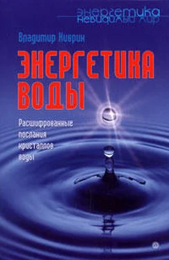 Владимир Киврин Энергетика воды. Расшифрованные послания кристаллов воды обложка книги