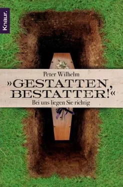 Peter Wilhelm Gestatten, Bestatter! - Bei Uns Liegen Sie Richtig обложка книги