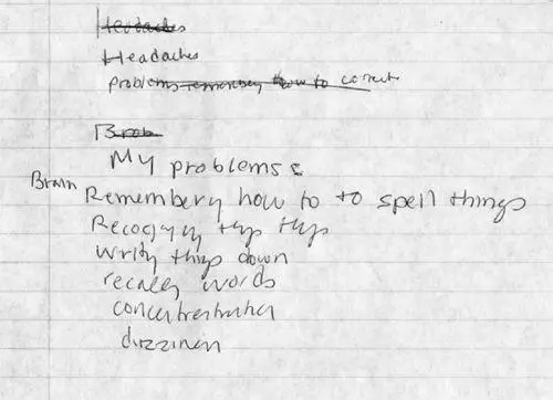 In addition to tracking my difficulties in the notebook I became temporarily - фото 28