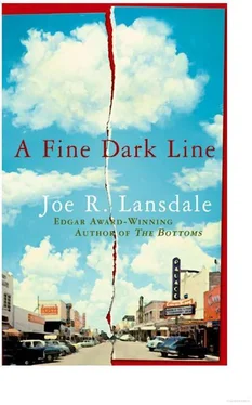 Joe Lansdale A Fine Dark Line обложка книги