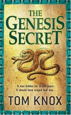 Tom Knox The Genesis Secret обложка книги