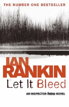 Ian Rankin Let It Bleed обложка книги