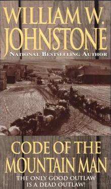 William Johnstone Code of the Mountain Man обложка книги