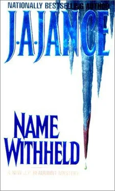 J. Jance Name Witheld обложка книги