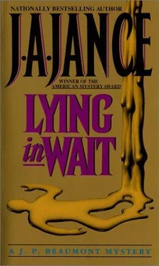 J. Jance Lying in vait обложка книги