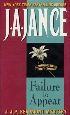 J. Jance Failure to appear обложка книги