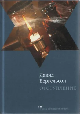 Давид Бергельсон Отступление обложка книги