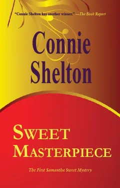 Connie Shelton Sweet Masterpiece: The First Samantha Sweet Mystery обложка книги