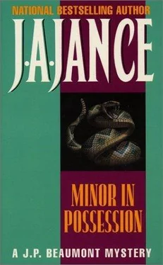 J. Jance Minor in possession обложка книги