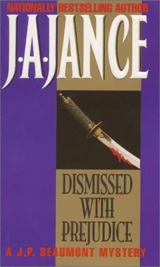 J. Jance Dismissed with prejudice обложка книги