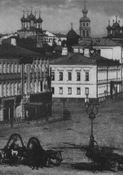 Трубная площадь Фото Конец XIX в Зарядье Фото рубежа XIXXX вв - фото 3