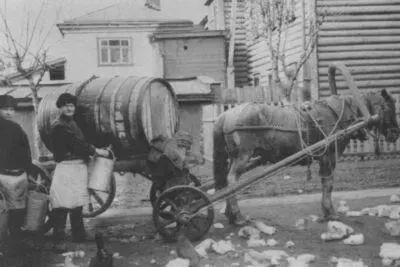 Водовоз Фото 1890е Пожар Большого театра Неизвестный художник 1853 г - фото 10