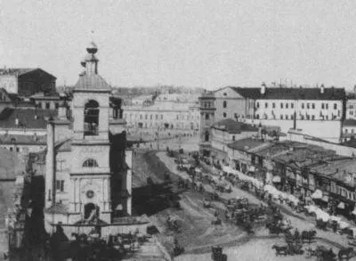 Охотный ряд Фото Н А Найденова 1880е гг Кузнецкий Мост Фото Конец - фото 30